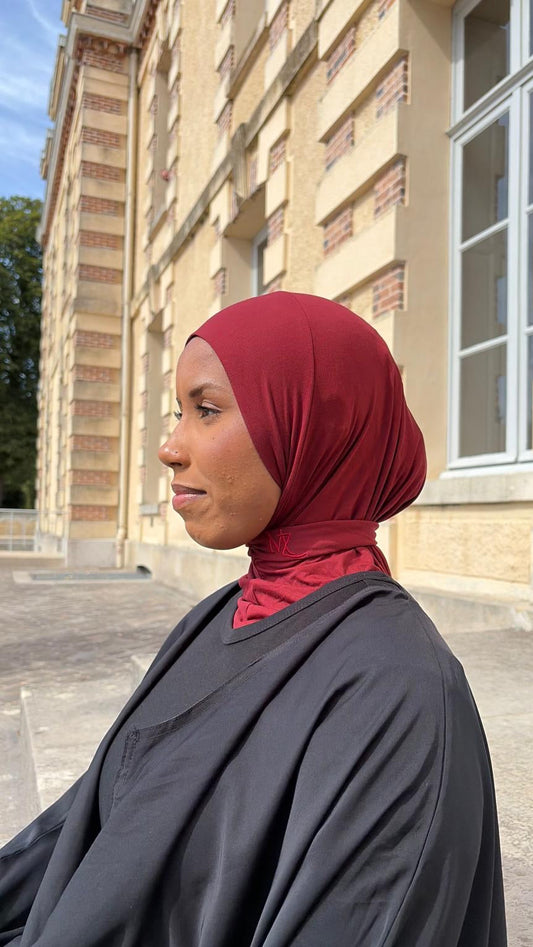 Cagoule Bambou - Rouge Grenat