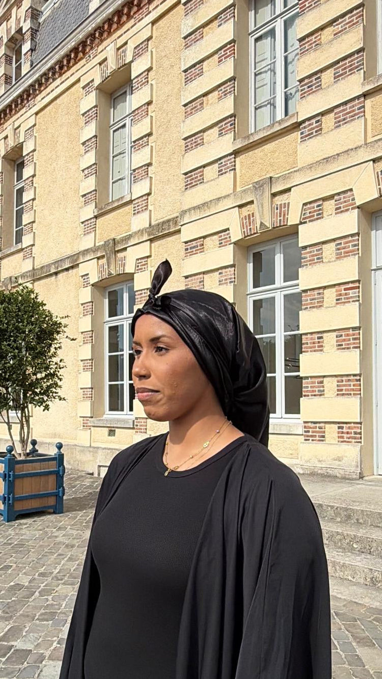 Carré de Soie - Noir