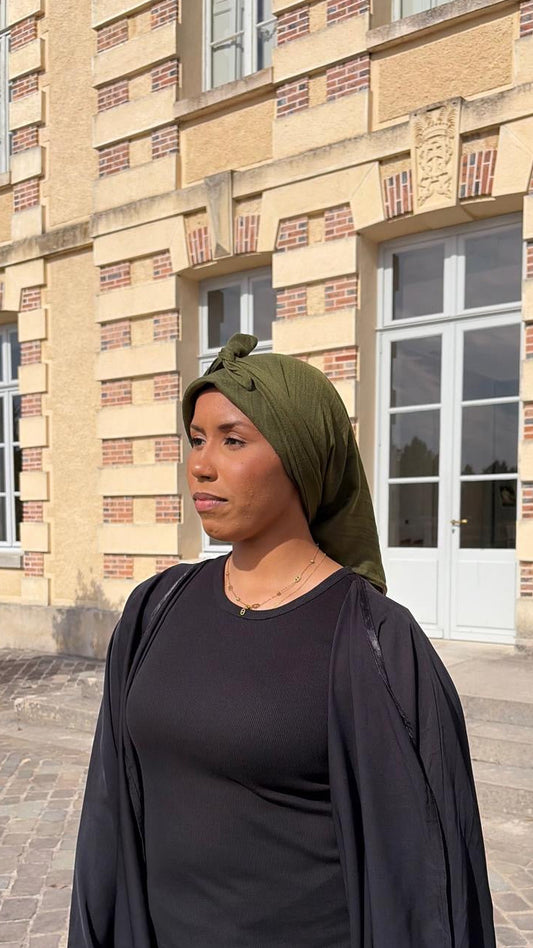 Carré de Coton - Kaki