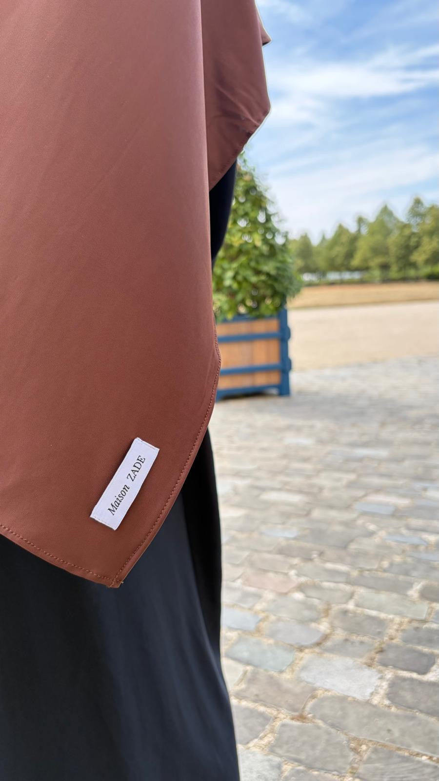 Voile Jersey Liquide - Moka Impérial